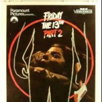 Friday The 13th CED Back Covers