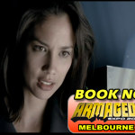 Lexa Doig At Armageddon Expo In Australia