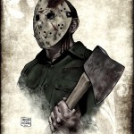 Nathan Milliner Illustrates Jason Voorhees And Other Characters