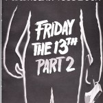 Friday the 13th Part 2 Press Book