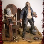 Custom Friday the 13th 2009 Figure and 2 in 1 Diorama